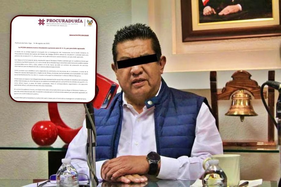 Dan nueva vinculación a proceso a ex oficial mayor del gobierno del estado de Hidalgo