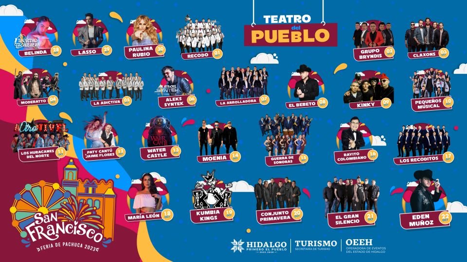 Teatro del Pueblo de la Feria de San Francisco Pachuca 2023