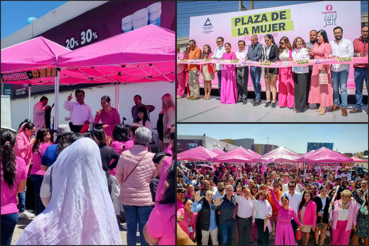 Pachuca tiene nueva Plaza de la Mujer Hidalguense