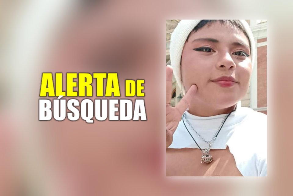 Emiten ficha de búsqueda por joven desaparecida en Pachuca