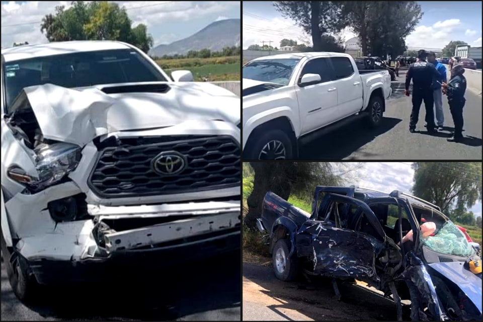 Alcalde de Francisco I. Madero, involucrado en fuerte accidente en carretera de Hidalgo