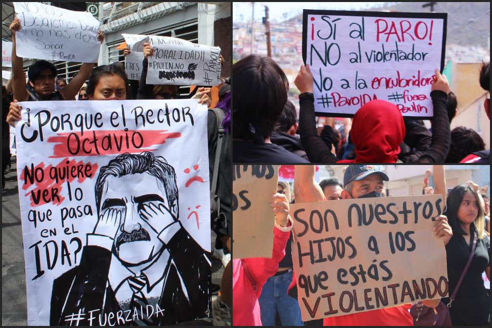 Crecen protestas de alumnos del Instituto de Artes de la UAEH