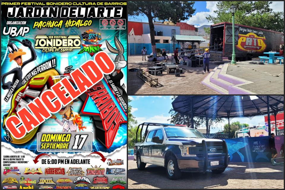 ¿Arbitrario? Autoridades municipales cancelan Festival Sonidero 'Cultura de Barrios' de Pachuca