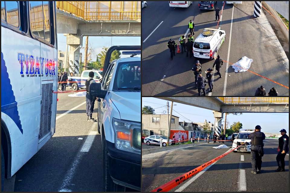 Sigue la crisis: ejecutan a chofer de la ruta México-Tizayuca sobre la autopista México-Pachuca