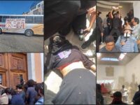Conflicto UAEH: edificio central de Abasolo se convierte en zona de batalla