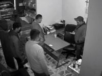 #Video: Violento atraco captado en funeraria de Pachuca