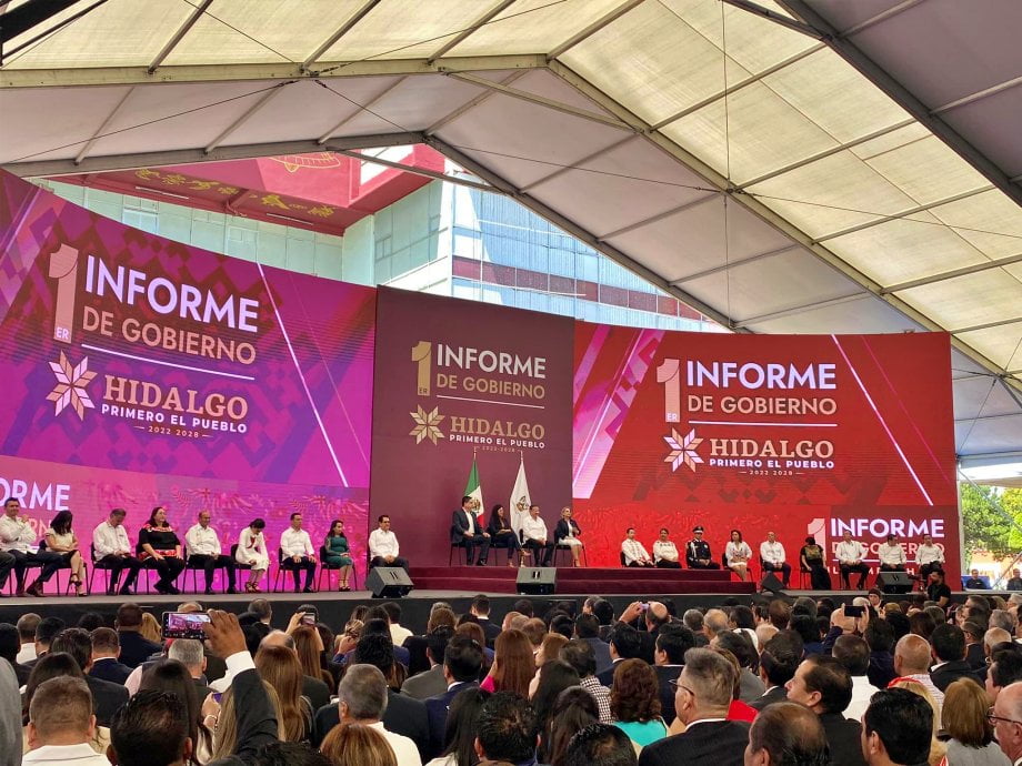 #EnFotos: Así se vivió el Primer Informe de Gobierno de Julio Menchaca