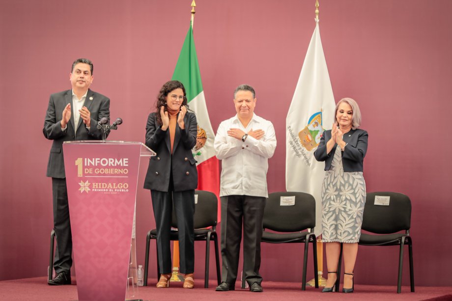 #EnFotos: Así se vivió el Primer Informe de Gobierno de Julio Menchaca