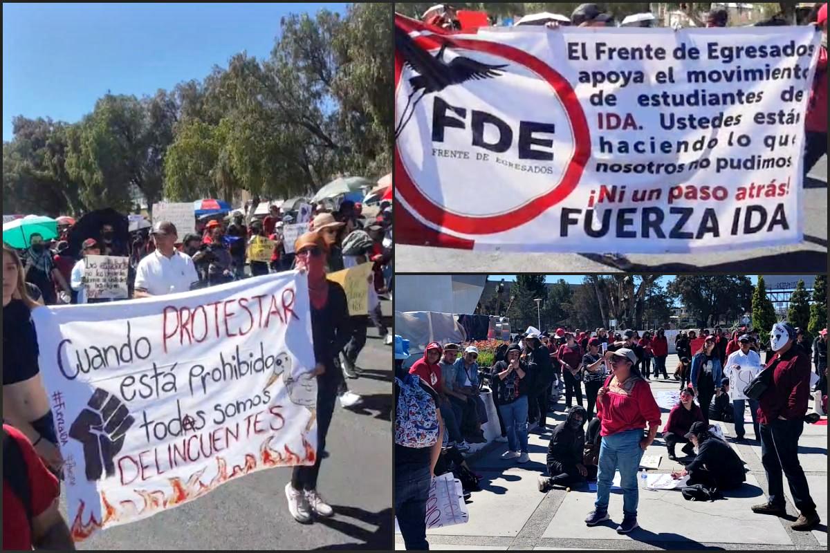 Egresados de la UAEH realizan megamarcha este domingo en Pachuca