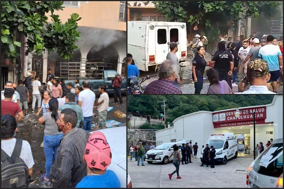 #Video: Dos personas fallecidas y varios heridos por explosión de pirotecnia en Hidalgo