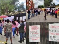 Cierran la primaria Juan C. Doria en Pachuca; padres de familia exigen destitución de directora