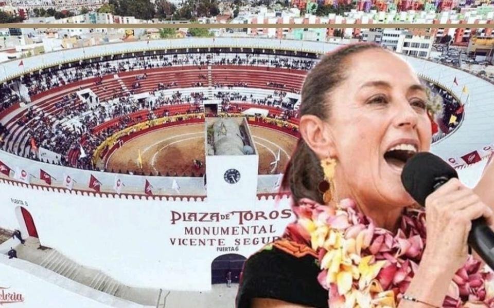Claudia Sheinbaum tendrá evento masivo en la plaza de Toros de Pachuca