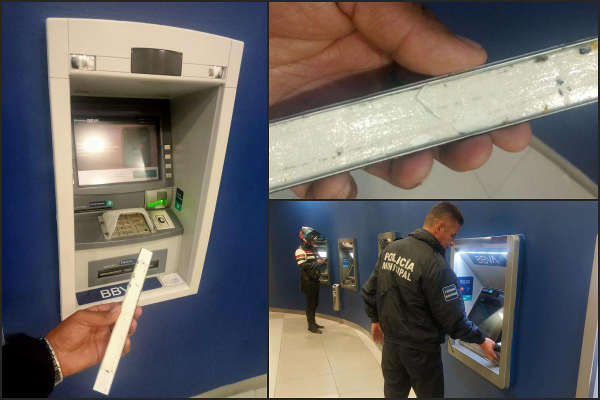Localizan trampas en cajeros automáticos de Pachuca