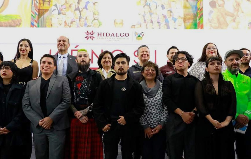 #Kénosis 🖼️ Convierten el Palacio de Gobierno de Hidalgo en espacio de expresión gráfica