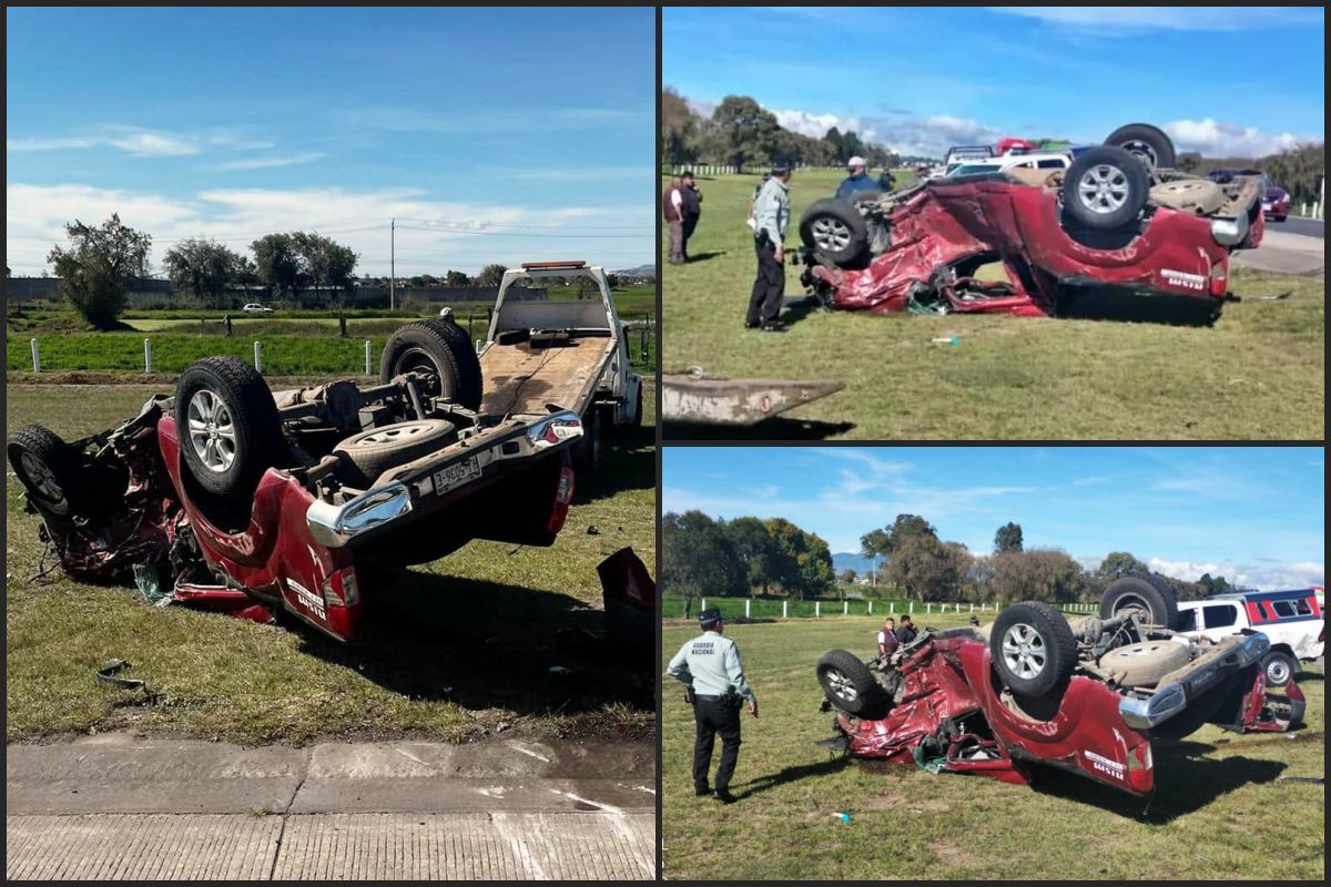 #Destrozada 😨 Así quedó una camioneta tras impactar con otra en Hidalgo