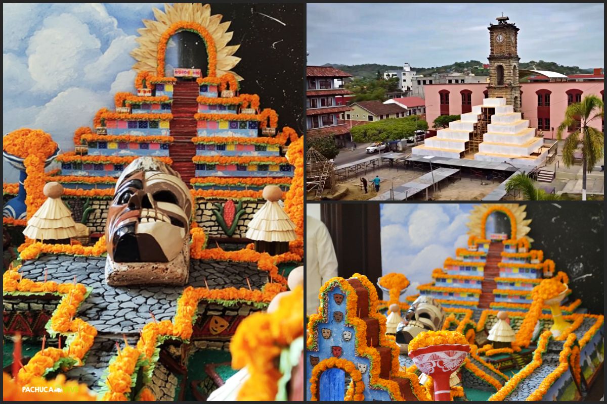 #Xantolo 🏵️ Construyen en Hidalgo el centro ceremonial más grande del país; así será (videos)