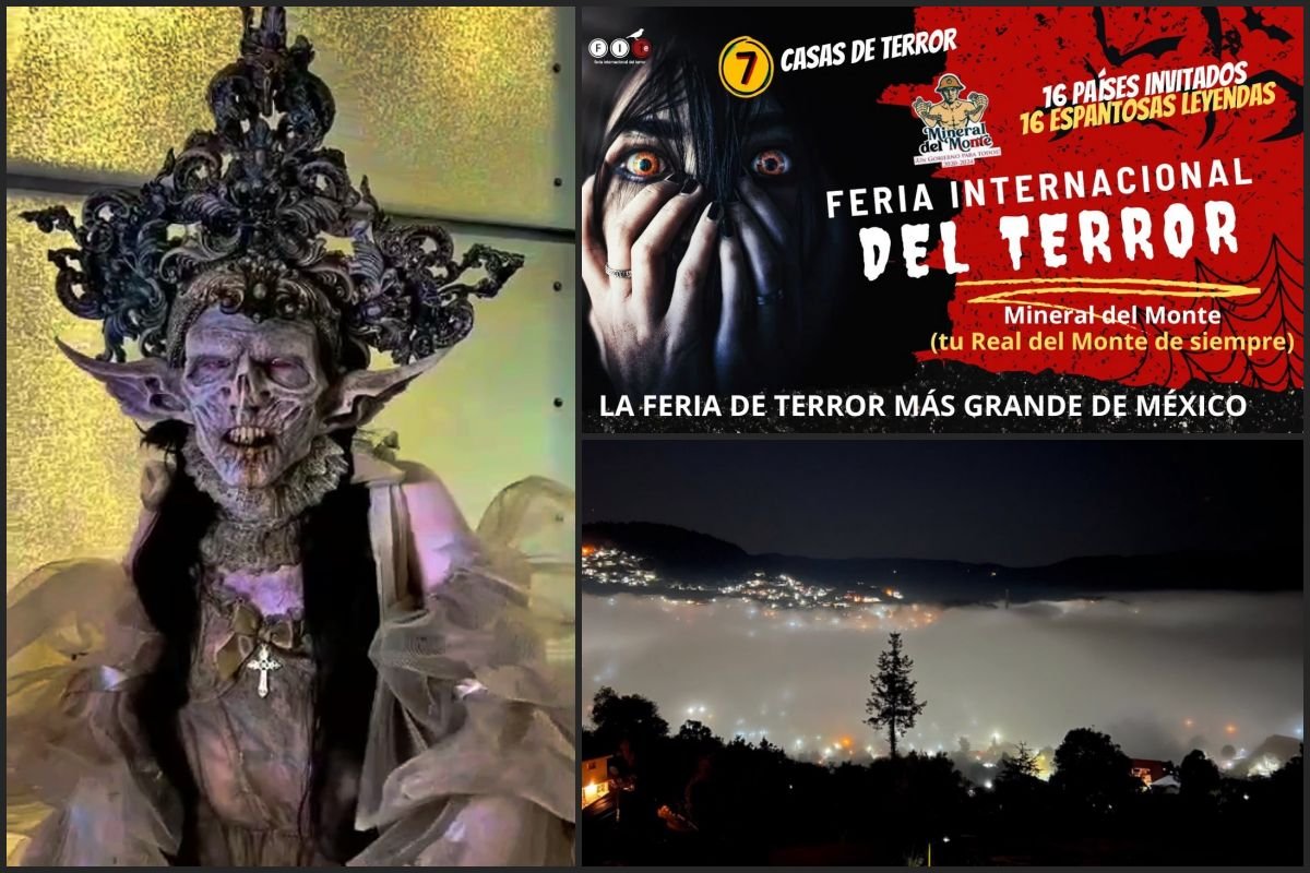 ¡#QuéMiedo! 😱 Llega la Feria Internacional del Terror de Real del Monte, la más grande de México