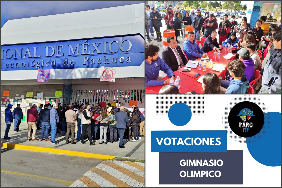 #ConflictoTecPachuca ⚠ Autoridades educativas convocan a estudiantes a votar para posible regreso a clases