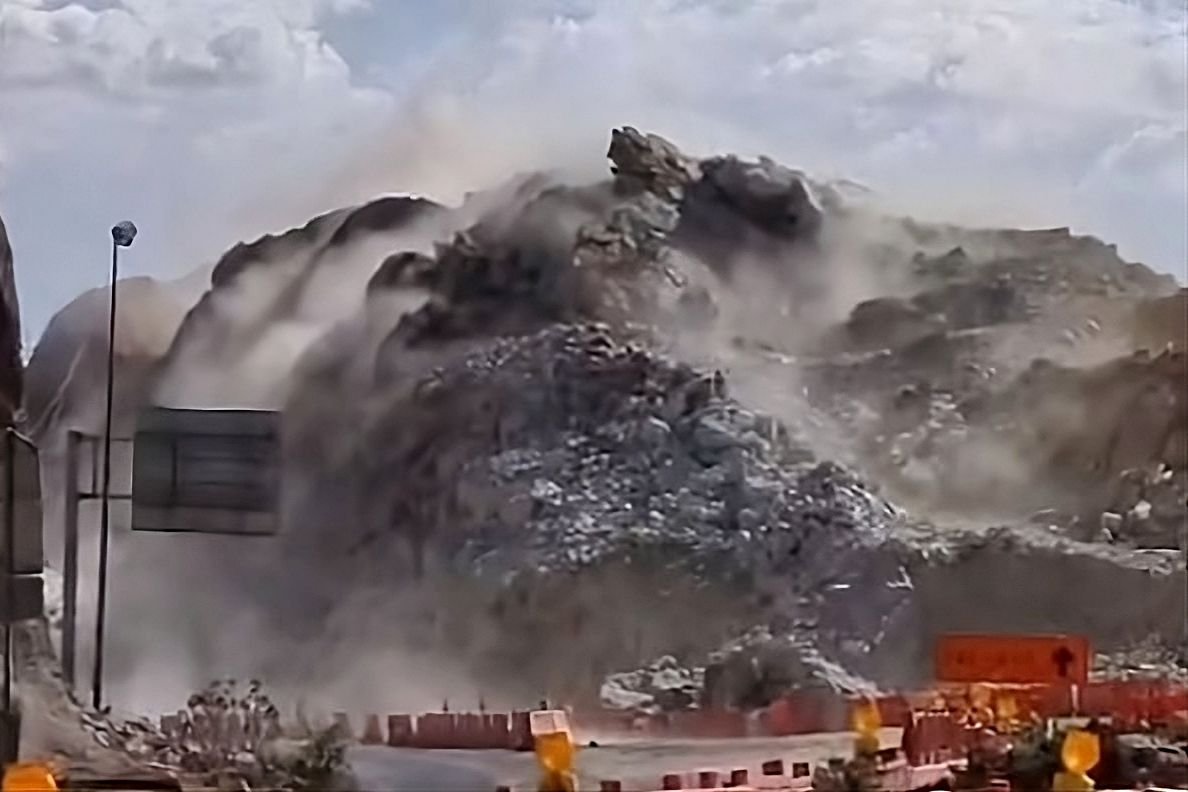 ¡#Impresionante! 💥 Así se ven las explosiones en la construcción de la carretera Real del Monte - Huasca | VIDEO