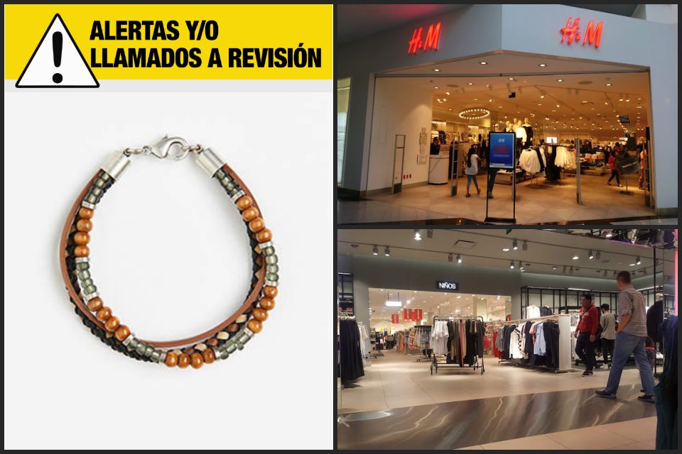 Alerta Profeco por brazalete vendido en cadena de ropa: sus niveles de plomo ponen en riesgo la salud