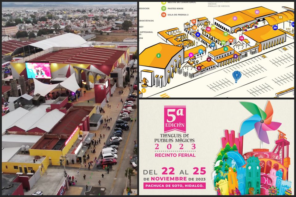 Todo esto tendrá el Tianguis de Pueblos Mágicos 2023 (mapa de ubicación)