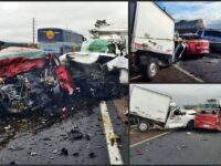 Escalofriante accidente en la autopista México-Tuxpan, en territorio hidalguense