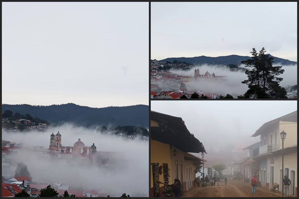 Real del Monte entre las nubes: así luce el Pueblo Mágico con el frente frío 11