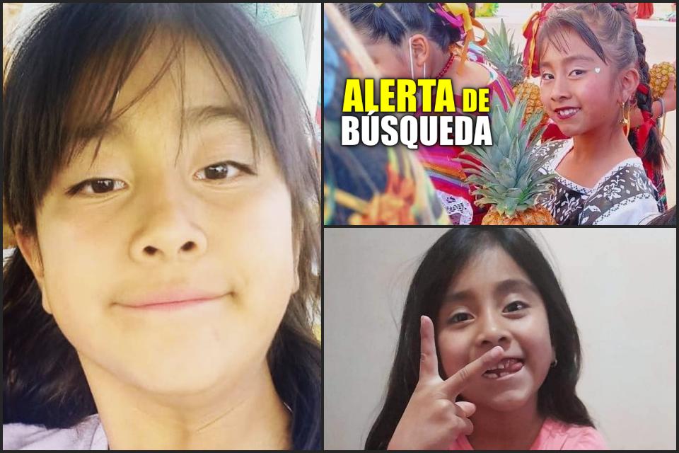 Tiene 8 años de edad, fue a la tienda y no regresó; desaparecida en Mineral de la Reforma