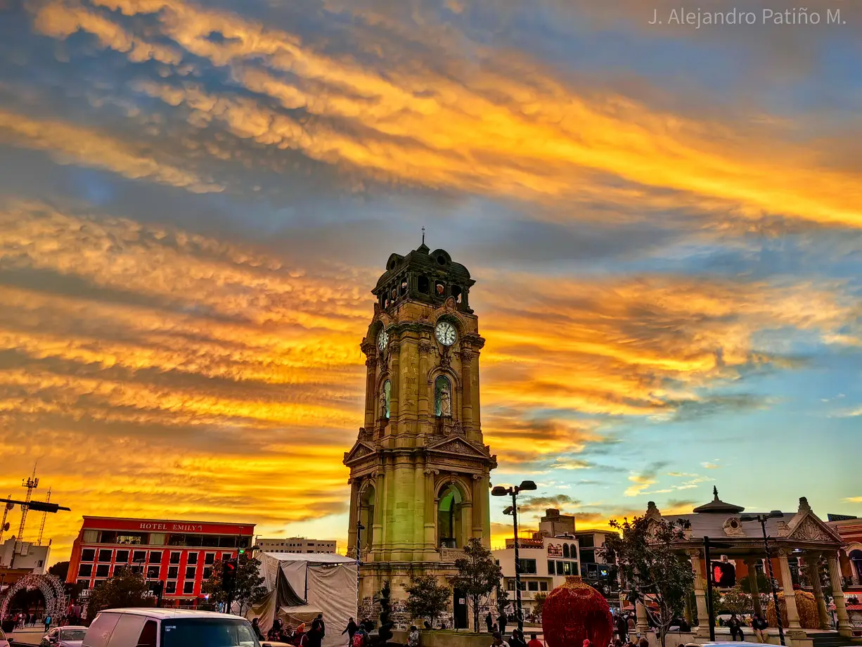 #Galería: Así se vio uno de los últimos atardeceres del año en Pachuca