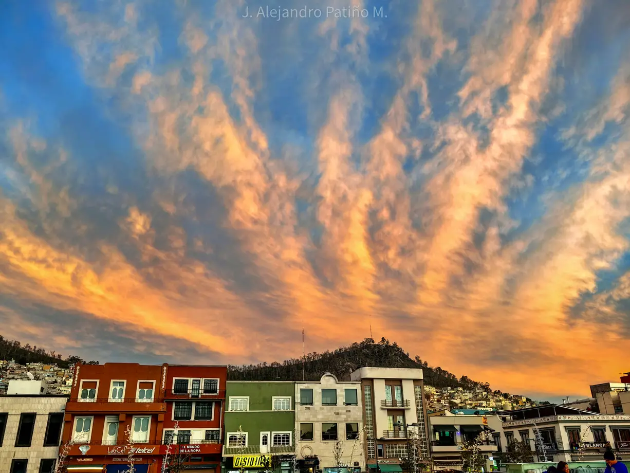 #Galería: Así se vio uno de los últimos atardeceres del año en Pachuca