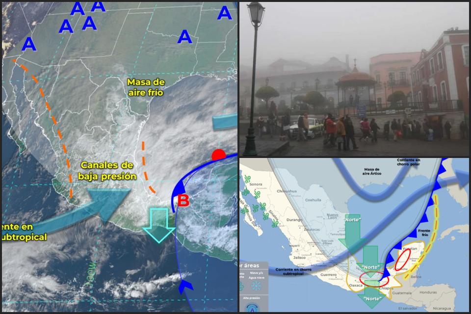 El frío no da tregua, aquí viene un nuevo frente con más descenso en las temperaturas