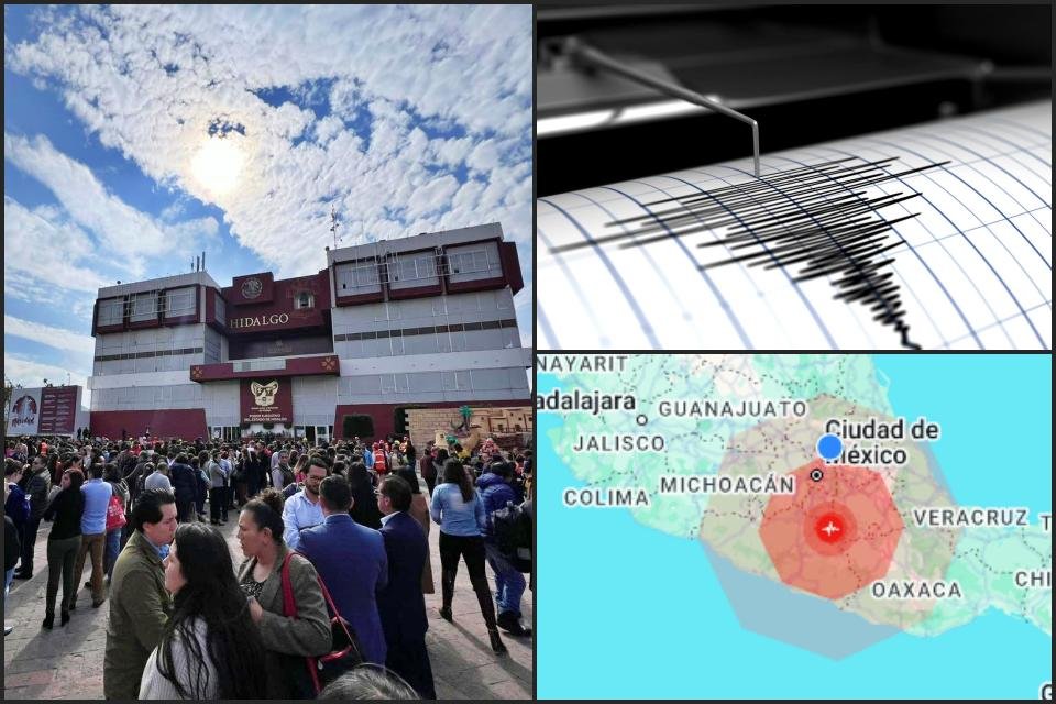 ¡Tiembla en México! Se registra sismo este jueves en el centro del país; se sintió en Pachuca