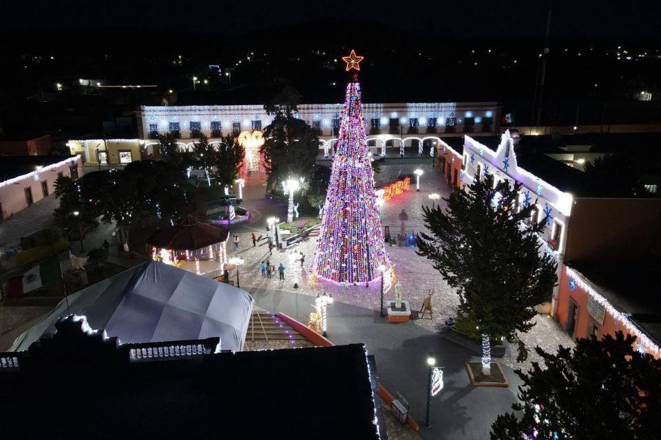 Se puso navideño: así luce el Pueblo Mágico de Zempoala (fotos)
