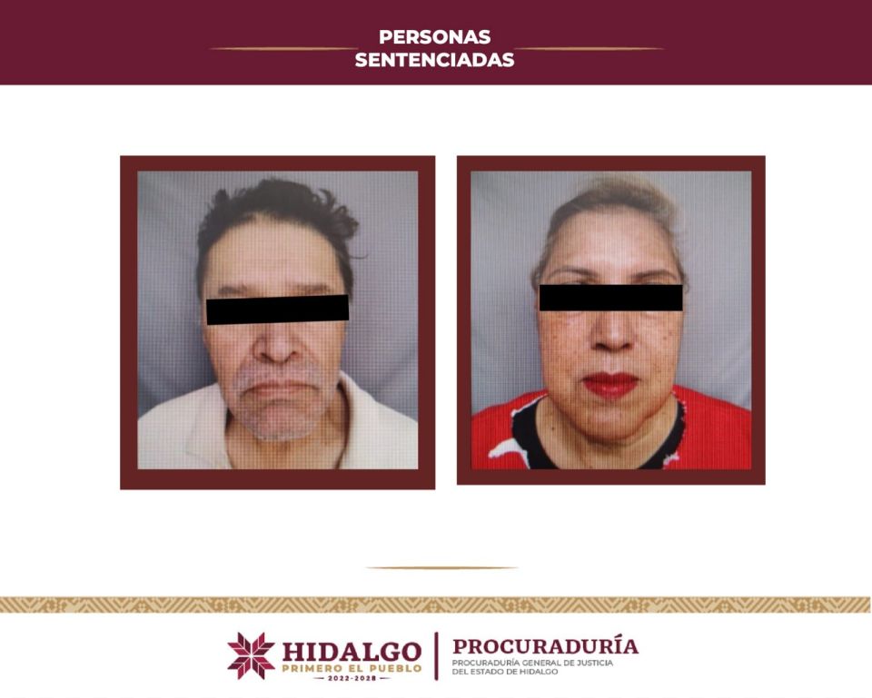 Pasarán 56 años en la cárcel, sentenciados por desaparición de una menor en Hidalgo