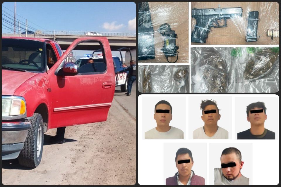 Sujetos armados provocan movilización y balacera en el sur de Pachuca