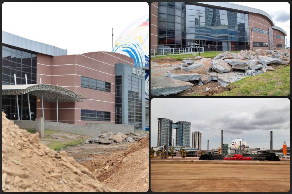Biblioteca Central cierra por obras del Parque David Ben Gurión; trasladarán salas