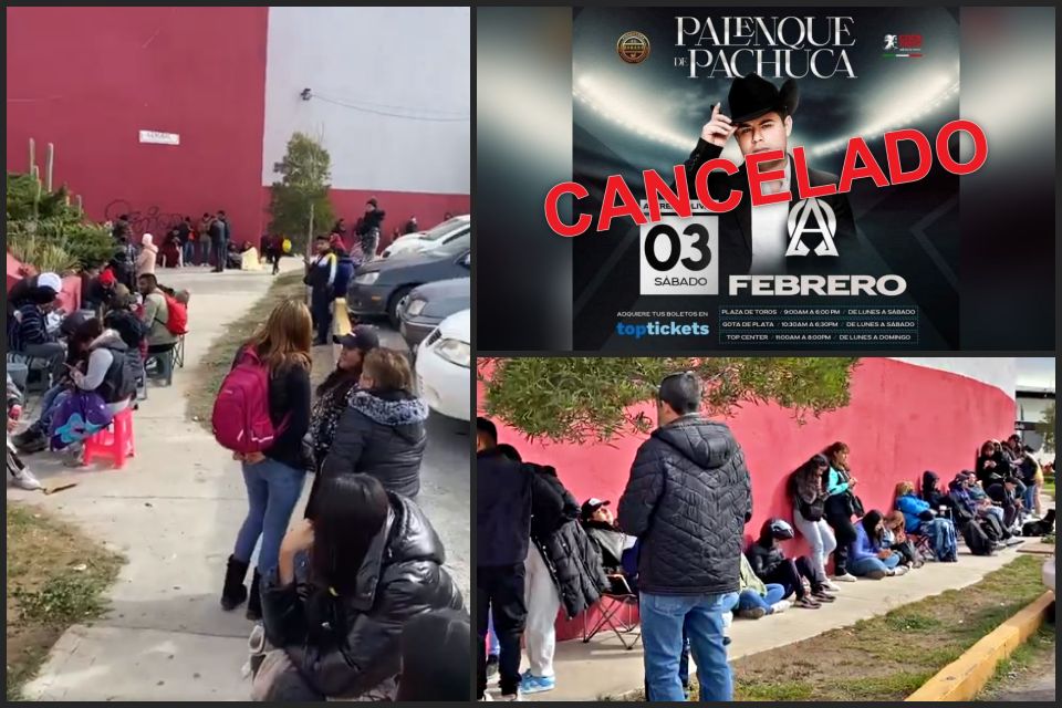 Cancelan presentación de Alfredo Olivas en Pachuca