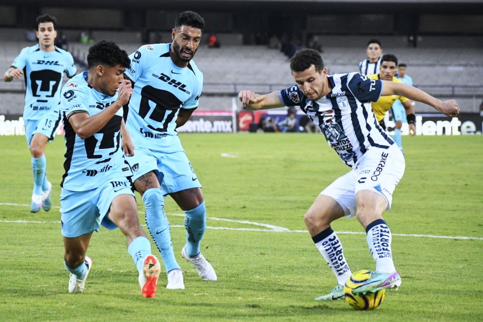 Pachuca tiene su primera derrota del torneo; fue mejor, pero cayó ante Pumas en CU | RESUMEN