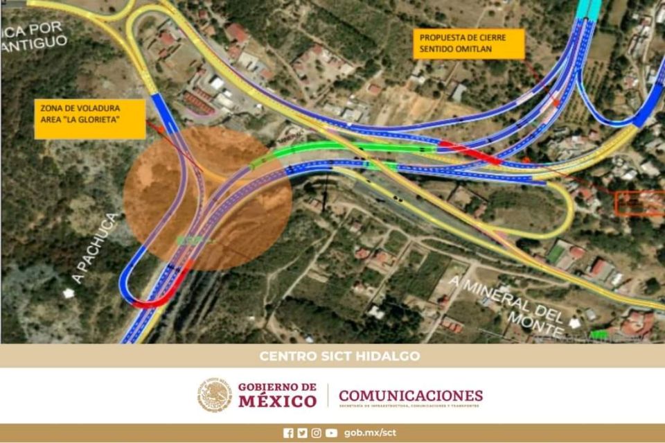 Realizarán detonaciones controladas este jueves en el Corredor de la Montaña