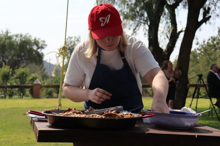 Famosa chef francesa graba programa gastronómico en Hidalgo para Canal+