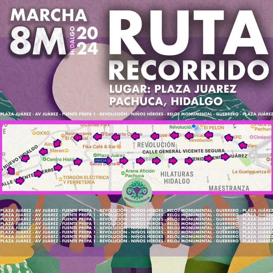 Día Internacional de la Mujer: estas son las actividades programadas en Pachuca por el 8M