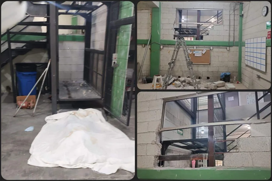 ¡Tragedia en un establecimiento de Pachuca! Pierde la vida un hombre al quedar prensado en un elevador