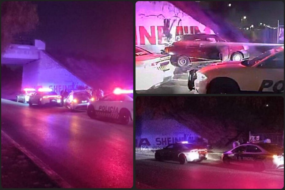 Hombre y mujer pierden la vida en trágico choque nocturno ocurrido en el sur de Pachuca