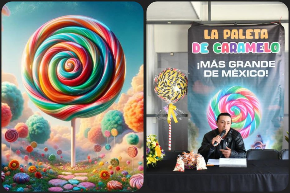 ¡Mucho caramelo! La paleta más grande de México se elaborará en Real del Monte y se exhibirá en Pachuca