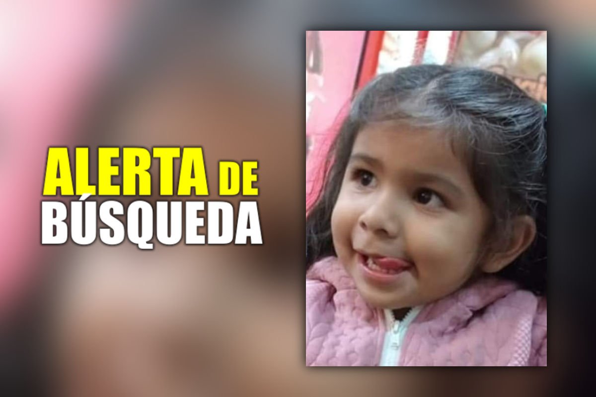 Tiene 2 años de edad y desapareció en Pachuca; piden ayuda para encontrarla