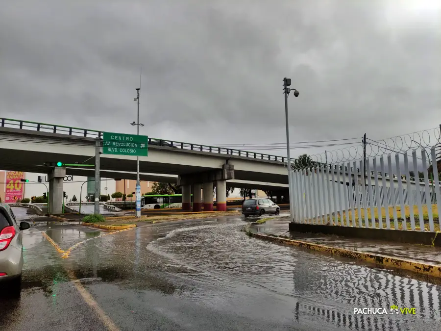 #EnFotos: Mañana lluviosa este viernes en Pachuca