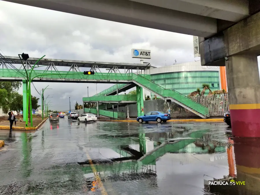 #EnFotos: Mañana lluviosa este viernes en Pachuca