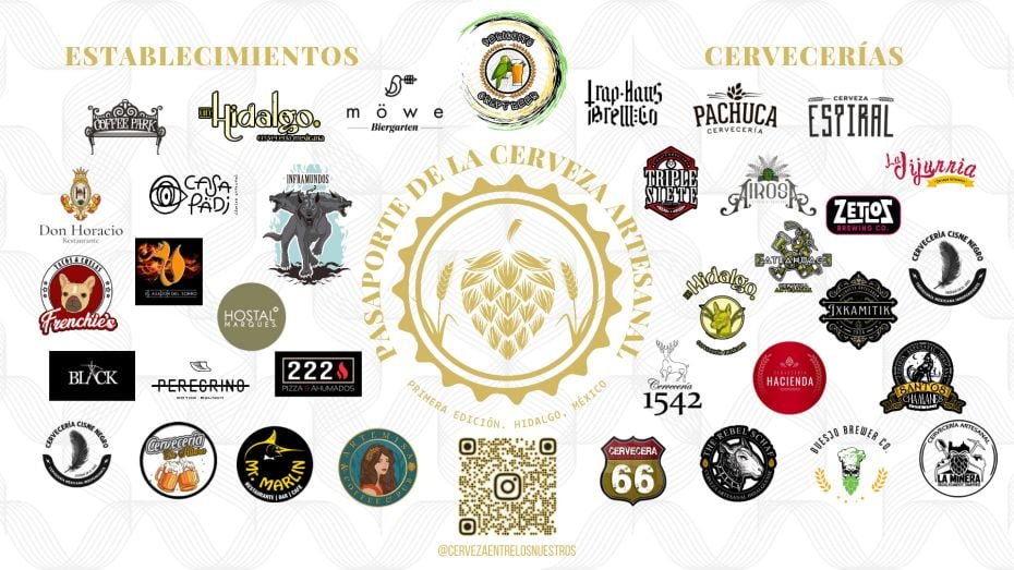 ¡Cultura chelera! Lanzan primera edición del Pasaporte de la Cerveza Artesanal de Hidalgo