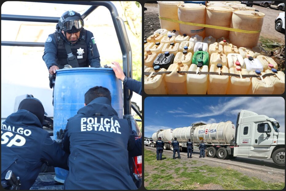 Huachicol a la baja: Hidalgo desciende al sexto lugar nacional en robo de combustible