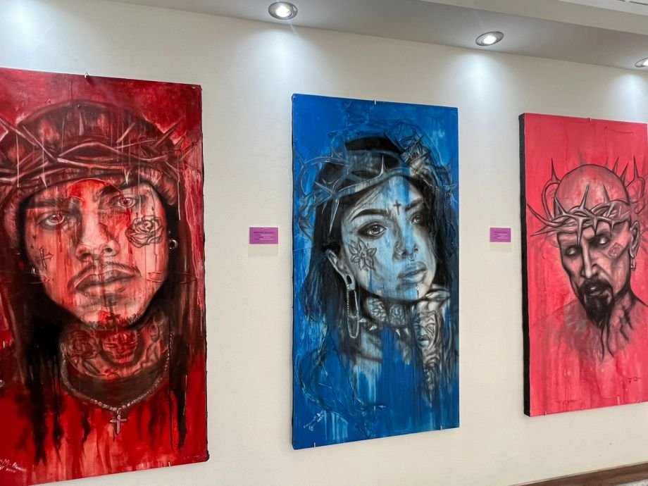 Intervención Gráfica 2.1 Nuga Nu’i, Un’i Nuga: el palacio de gobierno de Hidalgo también es galería de arte